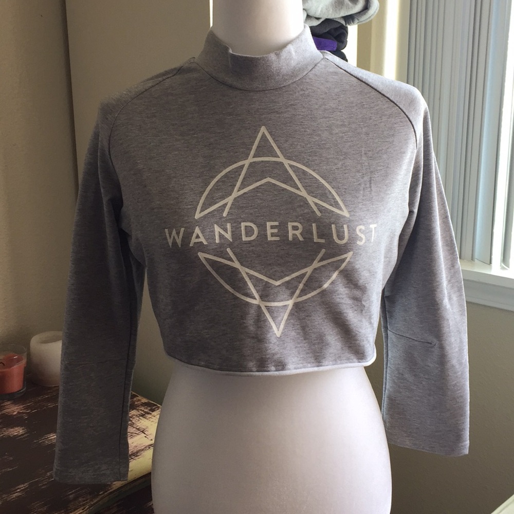 NWT Cropped Adidas Tee
